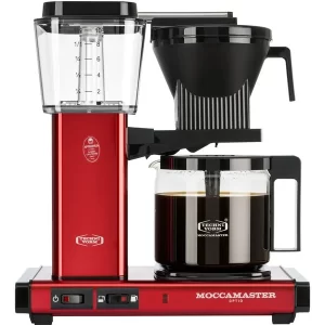 Moccamaster röd kaffebryggare