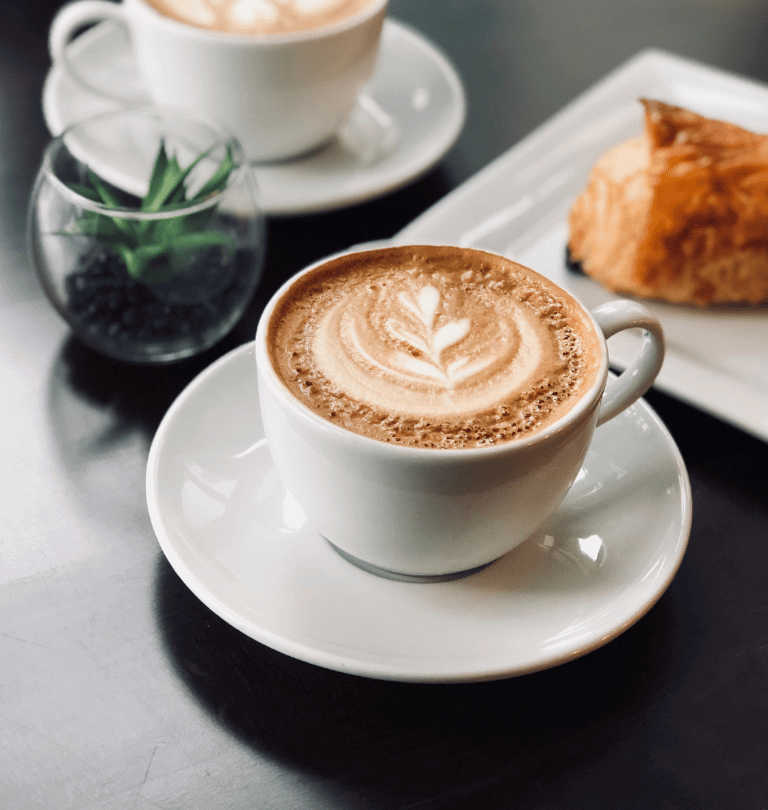 Cappuccino från espressomaskin