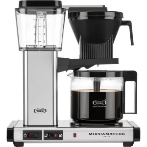 Moccamaster silver i modellen Optio