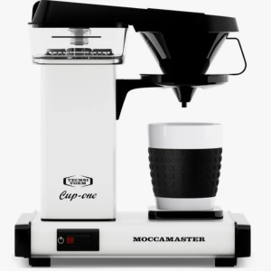 Moccamaster Cup One, vit kaffebryggare
