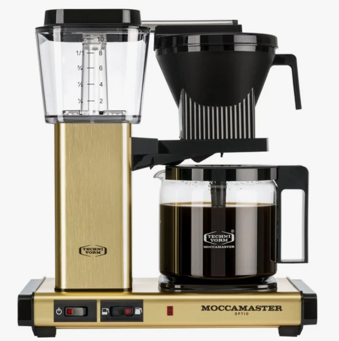 Moccamaster guld Optio kaffebryggare