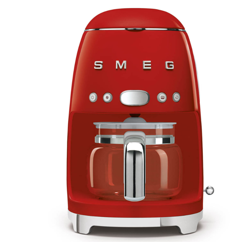 Smeg kaffebryggare röd